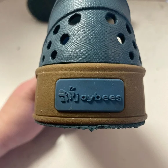 Joybees Kids Slip-on Jordan Skate Sneaker Blue Size J2 - Picture 4 of 4